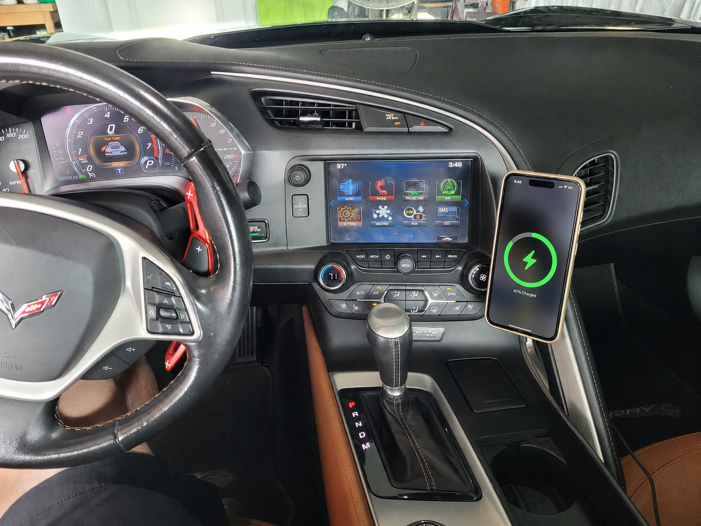 C7 Corvette MagSafe iPhone Charger