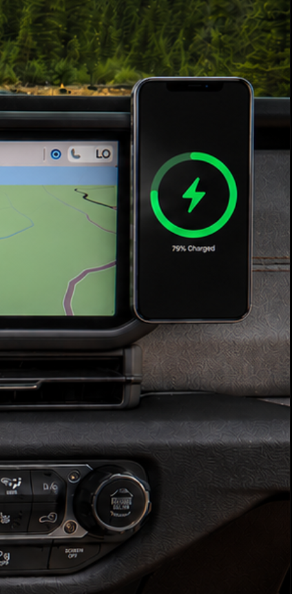 Jeep Wrangler 2024-2026 and Jeep Gladiator JT 2024-2026 MagSafe iPhone Charger