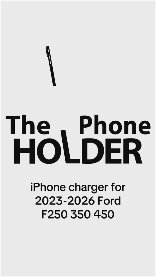 Ford F250 F350 F450 2023-2026 MagSafe iPhone Charger - Upper Dash